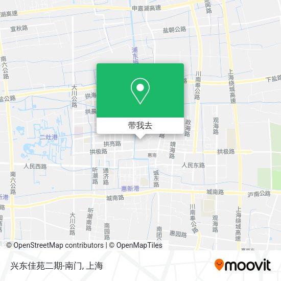 兴东佳苑二期-南门地图