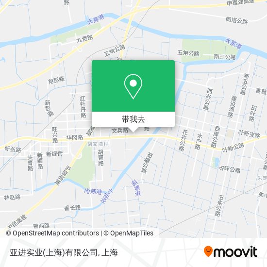 亚进实业(上海)有限公司地图