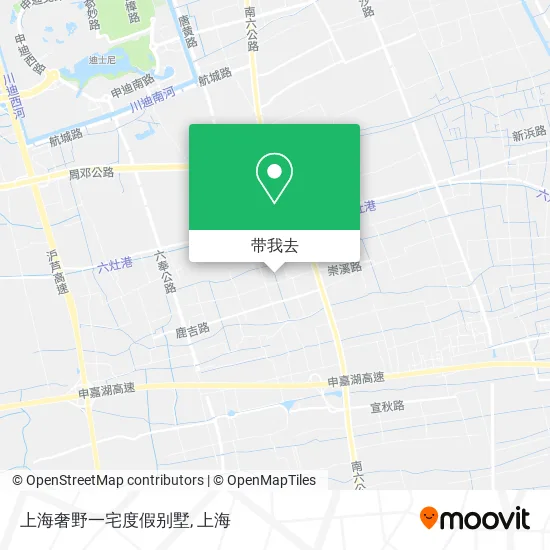 上海奢野一宅度假别墅地图
