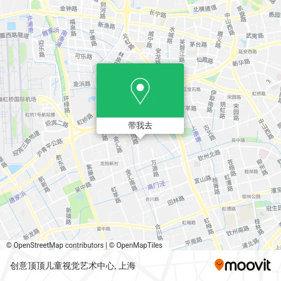 创意顶顶儿童视觉艺术中心地图