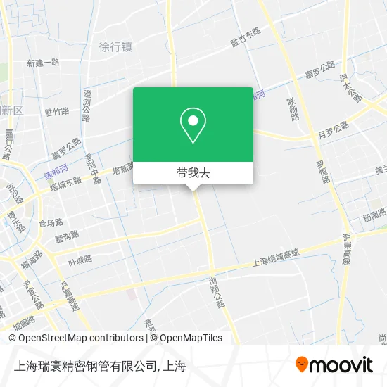 上海瑞寰精密钢管有限公司地图