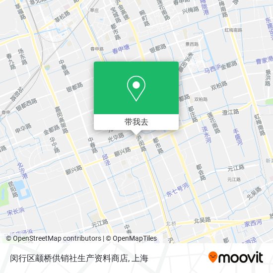 闵行区颛桥供销社生产资料商店地图