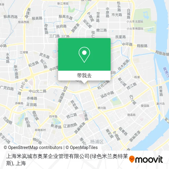 上海米岚城市奥莱企业管理有限公司(绿色米兰奥特莱斯)地图