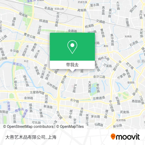 大善艺木品有限公司地图
