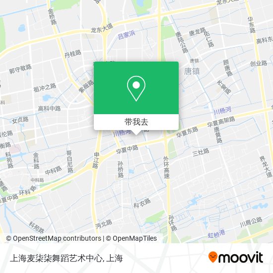 上海麦柒柒舞蹈艺术中心地图
