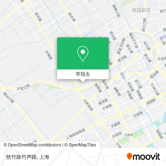 慈竹路竹声路地图