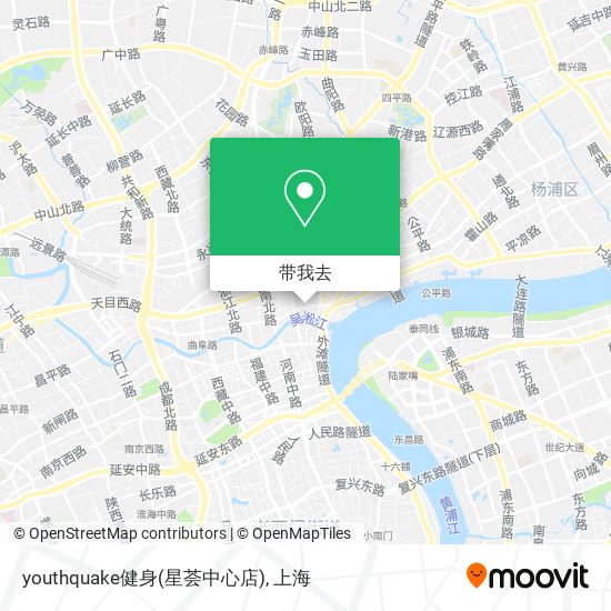 youthquake健身(星荟中心店)地图