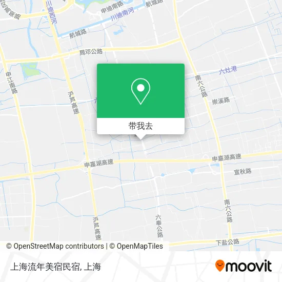 上海流年美宿民宿地图