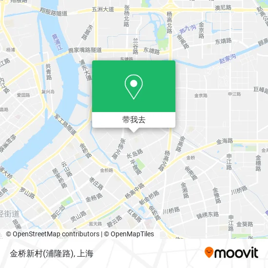 金桥新村(浦隆路)地图