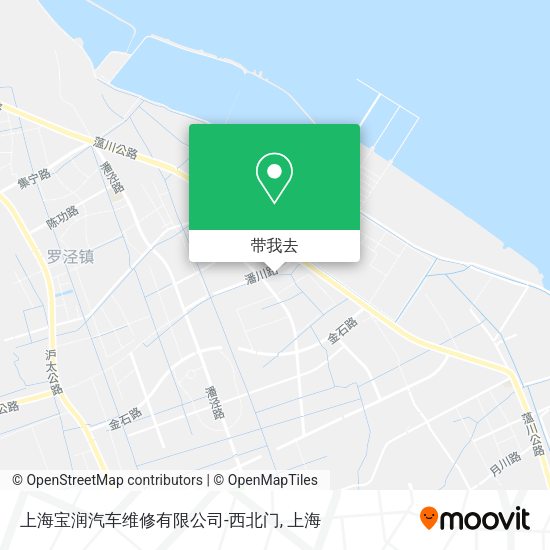 上海宝润汽车维修有限公司-西北门地图
