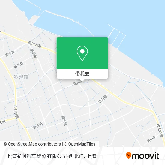 上海宝润汽车维修有限公司-西北门地图
