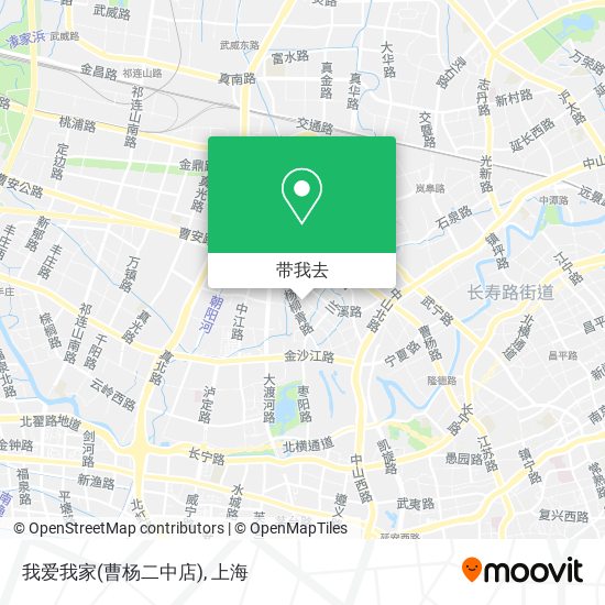 我爱我家(曹杨二中店)地图