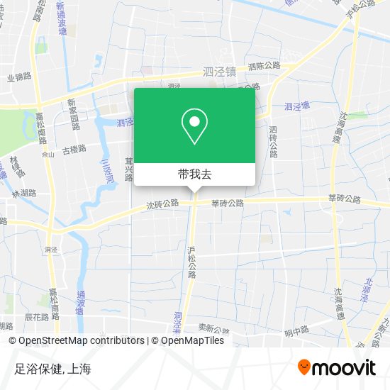 足浴保健地图