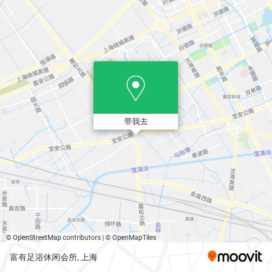 富有足浴休闲会所地图