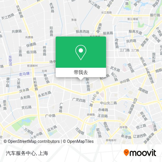 汽车服务中心地图