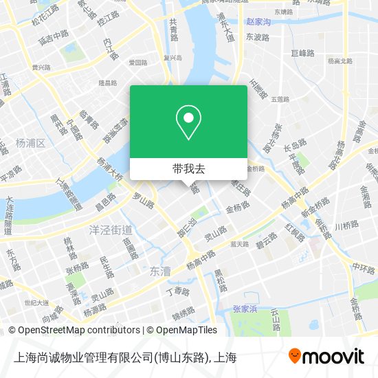 上海尚诚物业管理有限公司(博山东路)地图