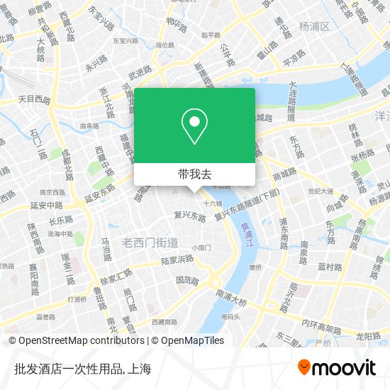 批发酒店一次性用品地图