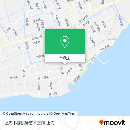 上海书画棋缘艺术空间地图
