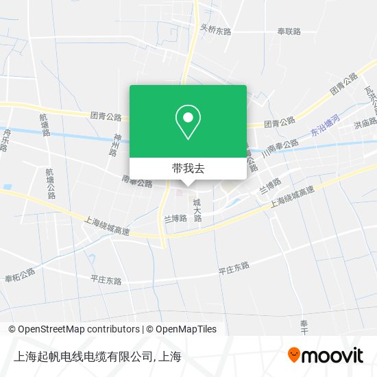 上海起帆电线电缆有限公司地图