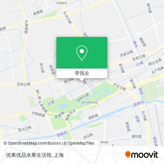 优果优品水果生活馆地图