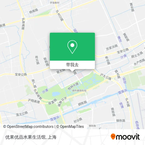 优果优品水果生活馆地图