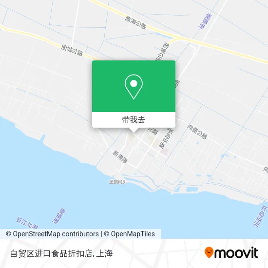 自贸区进口食品折扣店地图
