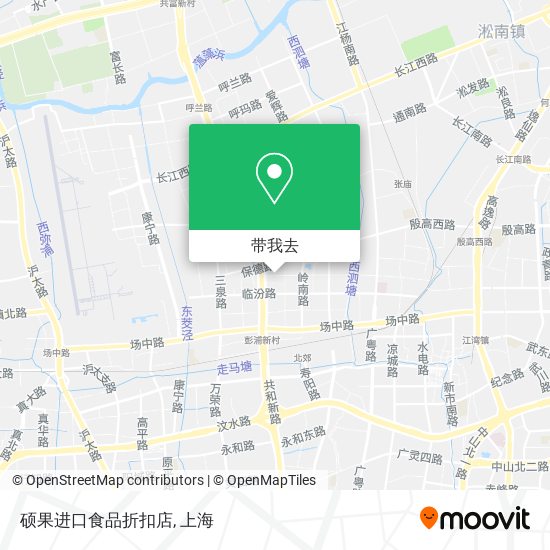 硕果进口食品折扣店地图