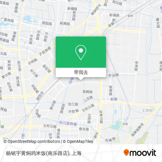 杨铭宇黄焖鸡米饭(南乐路店)地图