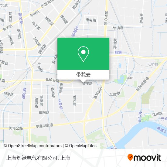 上海辉禄电气有限公司地图