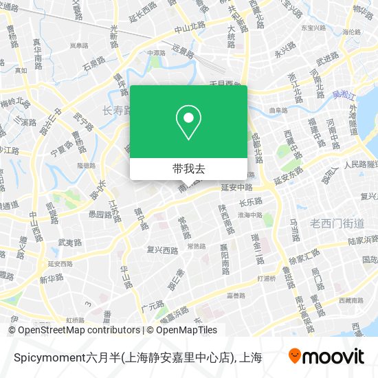 Spicymoment六月半(上海静安嘉里中心店)地图