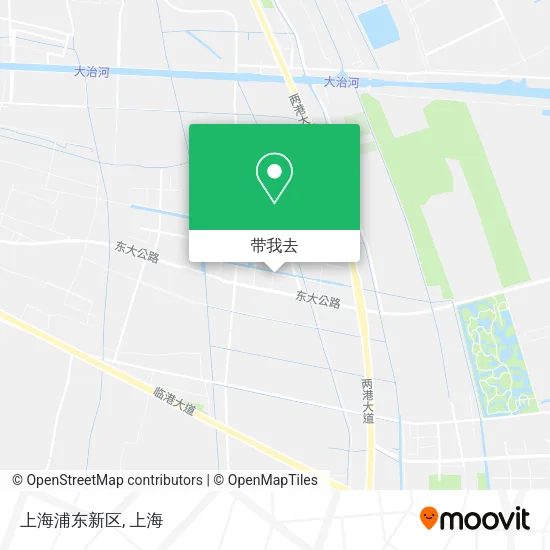 上海浦东新区地图