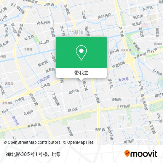 御北路385号1号楼地图