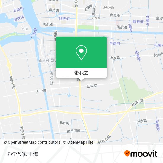 卡行汽修地图