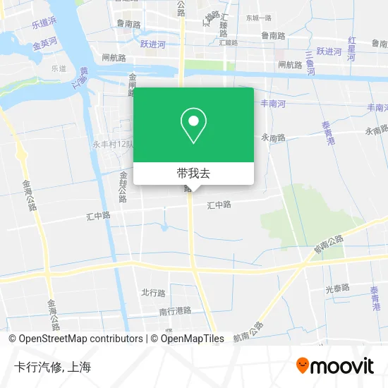 卡行汽修地图