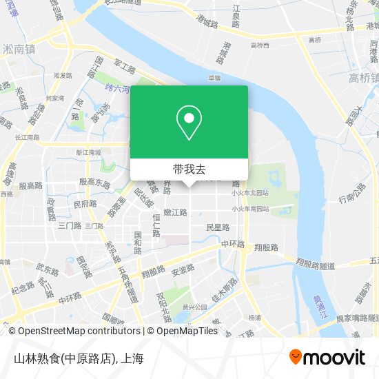 山林熟食(中原路店)地图