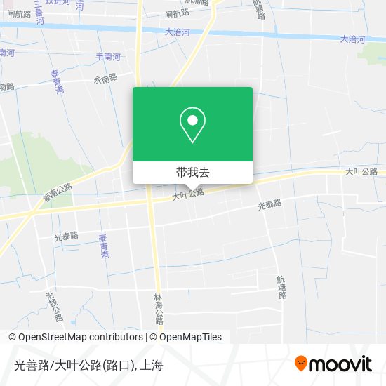 光善路/大叶公路(路口)地图