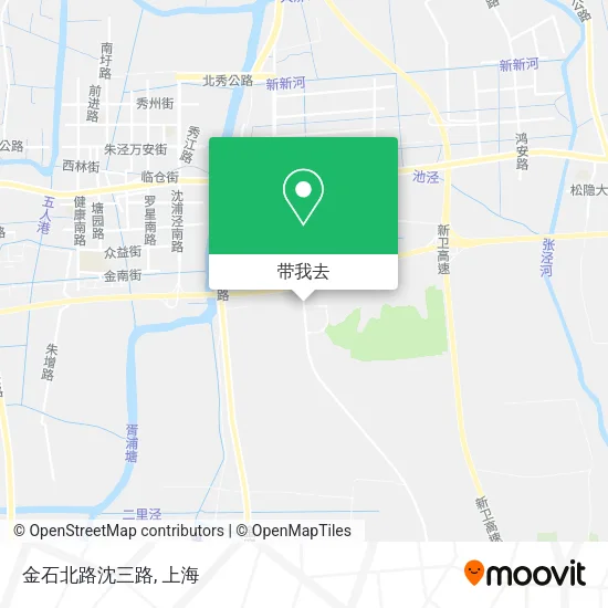 金石北路沈三路地图