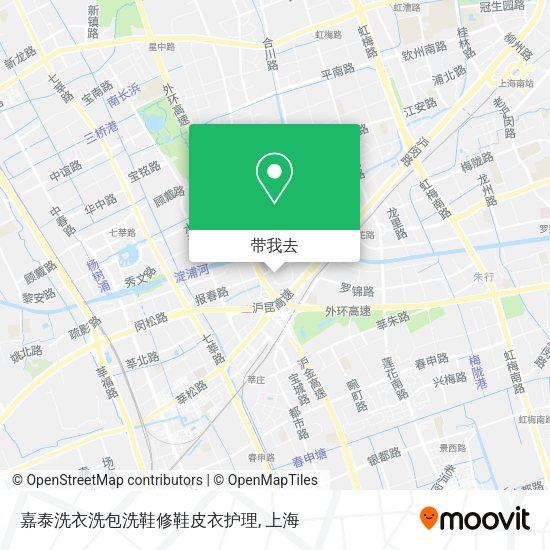 嘉泰洗衣洗包洗鞋修鞋皮衣护理地图