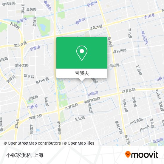 小张家浜桥地图