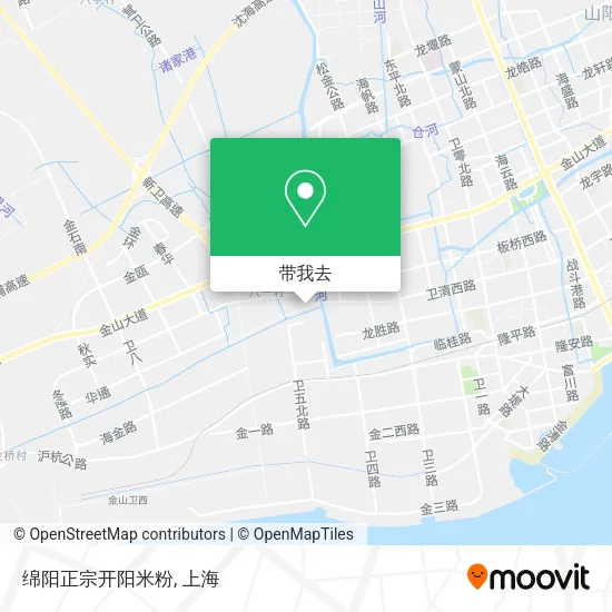 绵阳正宗开阳米粉地图