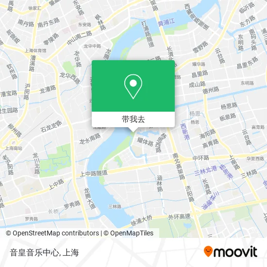 音皇音乐中心地图
