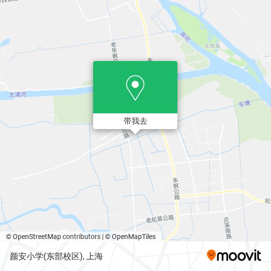 颜安小学(东部校区)地图