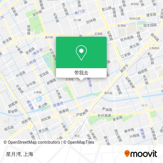 星月湾地图