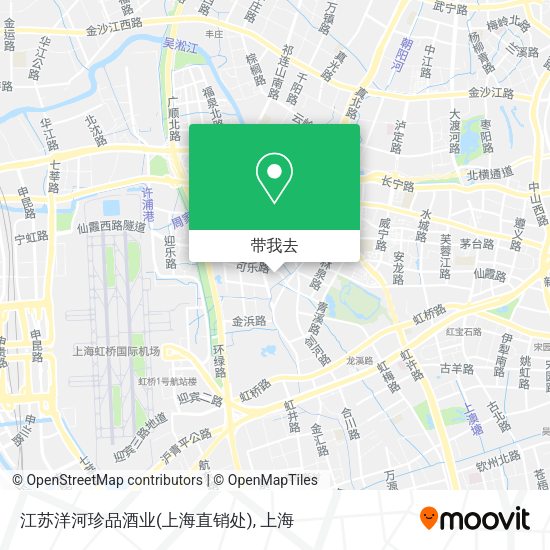 江苏洋河珍品酒业(上海直销处)地图