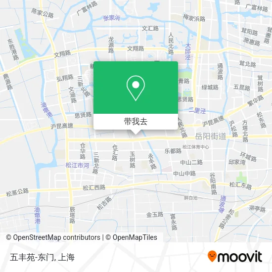 五丰苑-东门地图