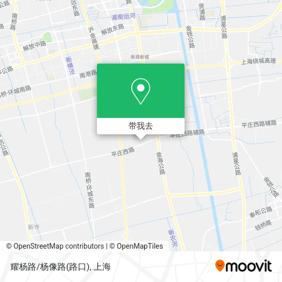 耀杨路/杨像路(路口)地图