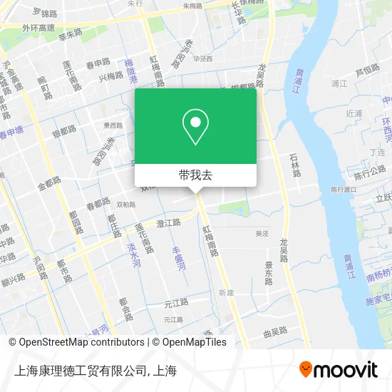 上海康理德工贸有限公司地图