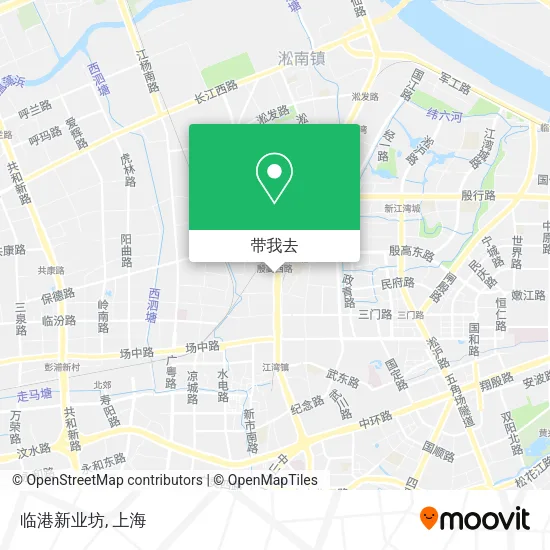 临港新业坊地图
