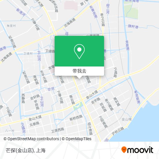 芒探(金山店)地图