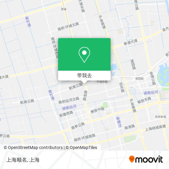 上海顺名地图